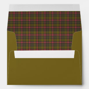 Buchanan Weathered Original Scottish Tartan  Envelope
