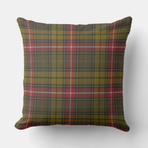 Buchanan Weathered  Original Tartan Square Cushion