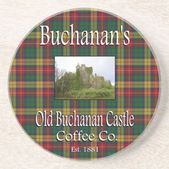 Buchanan's Old Buchanan Castle Coffee Co. Coaster (Front)