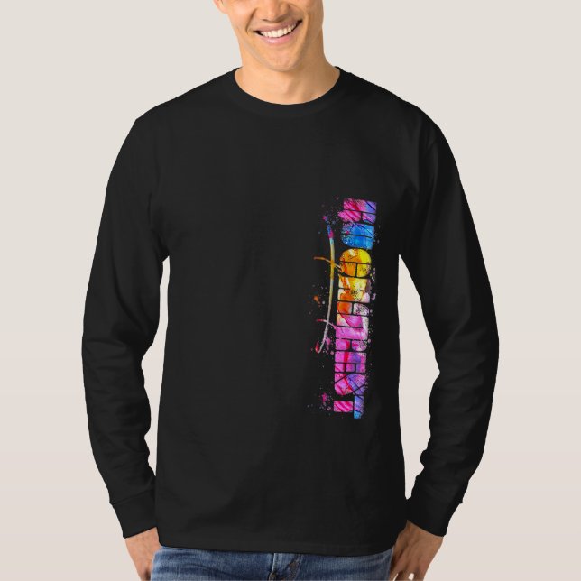 Bucharest Lettering  Watercolor Bucharest T-Shirt (Front)