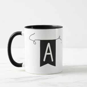 Buchstabe „A“ Becher Tasse Mug