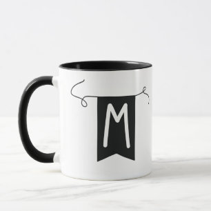 Buchstabe „M“ Becher Mug