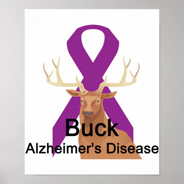 Buck Alzheimer'S-Disease Poster (Front)