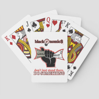 "Buck and Ballot" BLANC Playing Cards