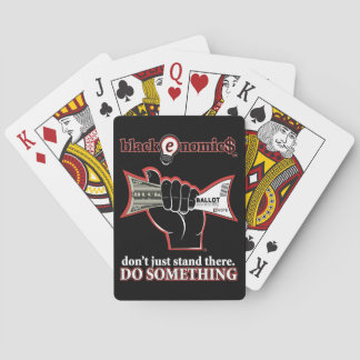 "Buck and Ballot" BLANC Playing Cards