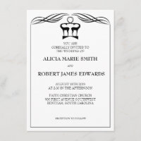 Buck and Doe Wedding Invitation