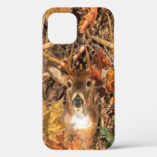 Buck Camouflage White Tail Deer iPhone 12 Pro Case