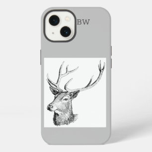 Buck Deer Antlers Hunting Animal Wildlife Nature iPhone 13 Case