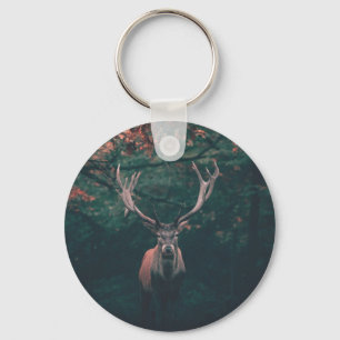 Buck Deer Wild Animal Key Ring