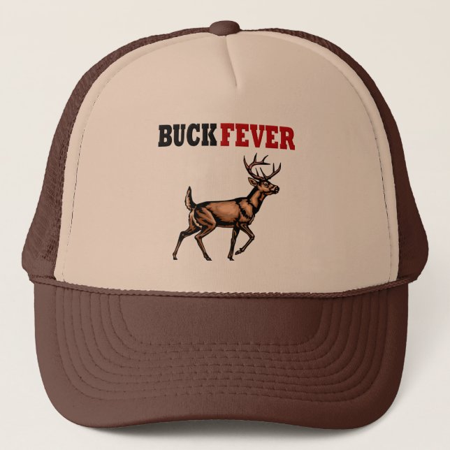 BUCK FEVER TRUCKER HAT (Front)