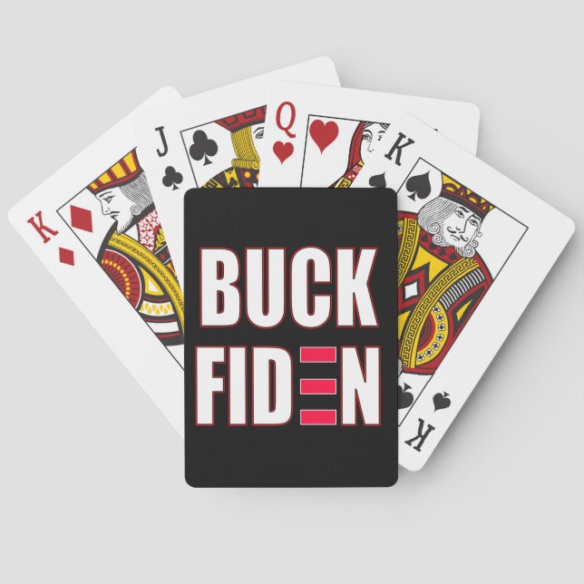 Buck Fiden Playing Cards (Back)