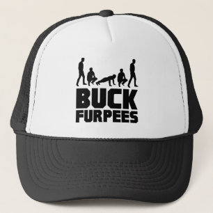 Buck Furpees -- Burpees Fitness Trucker Hat