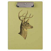 Buck Head Dark Khaki Clipboard