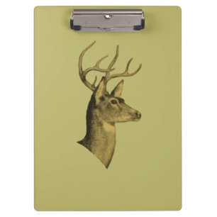 Buck Head Dark Khaki Clipboard