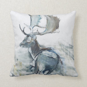 Buck in the Grass 2006 Cushion