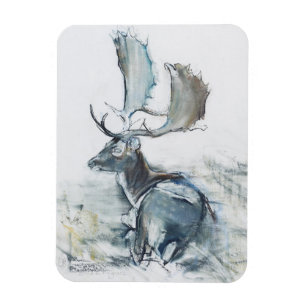 Buck in the Grass 2006 Magnet
