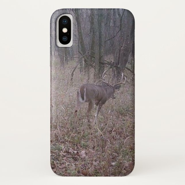 Buck in the woods iphone case (Back)