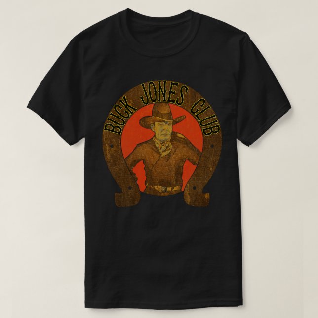 Buck Jones Club T-Shirt (Design Front)
