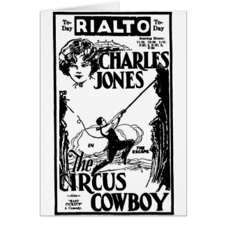 Buck Jones THE CIRCUS COWBOY 1924
