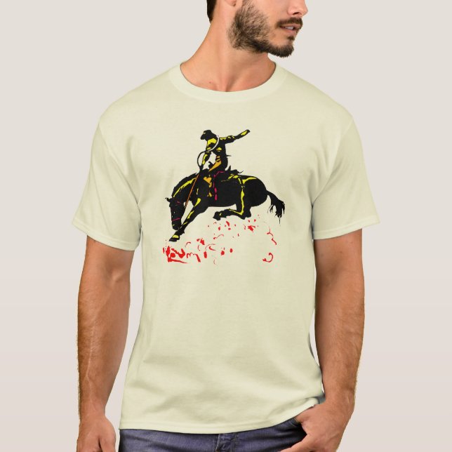 Buck jump t-shirt (Front)