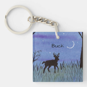 Buck Key Ring