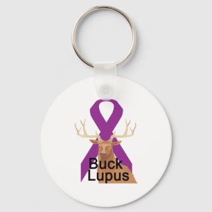 Buck Lupus Keychain