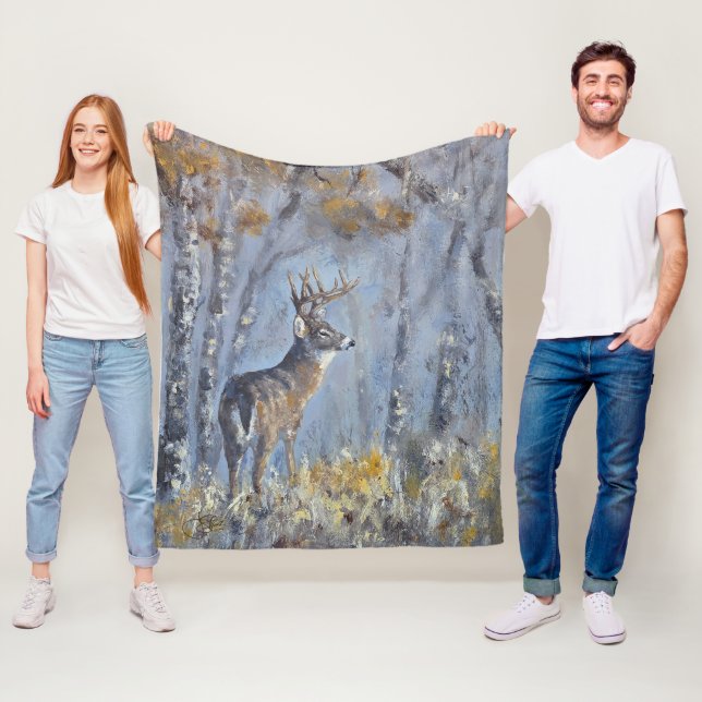 Buck Meadow Fleece Blanket (In Situ)