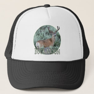 Buck moon trucker hat