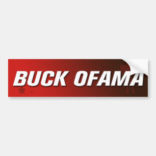 Buck Ofama Bumper Sticker
