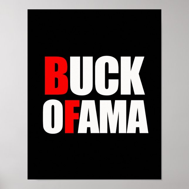 BUCK OFAMA POSTER (Front)