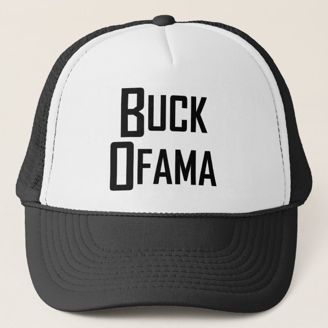 Buck Ofama Trucker Hat (Front)