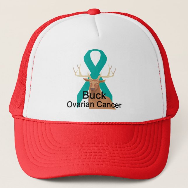 Buck Ovarian-Cancer Hat (Front)