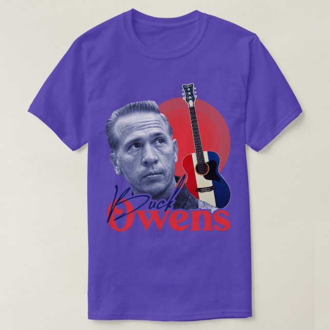 Buck Owens T-Shirt (Design Front)