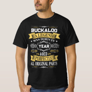 BUCKALOO A Legend Was Born in Year T-Shirt