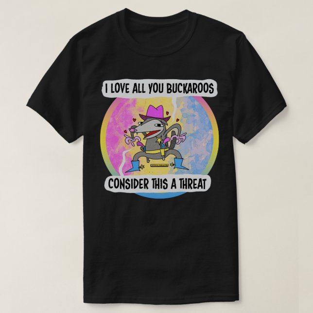 BUCKAROO Circle T-Shirt (Design Front)