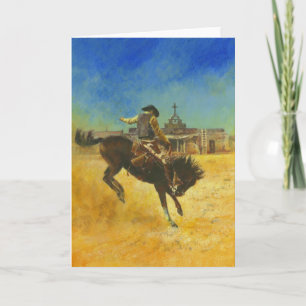 Buckaroo Greetings Card