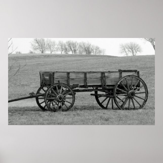 Buckboard wagon poster (Front)