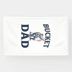 Bucket Dad Fishing Vintage Engraving Design_1 Banner