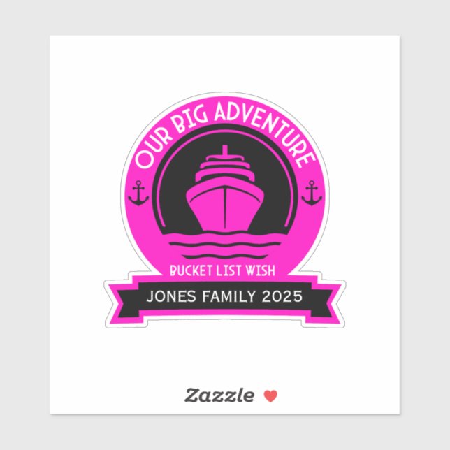 Bucket List Cruise (Sheet)