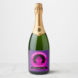 Bucket List Cruise Sparkling Wine Label