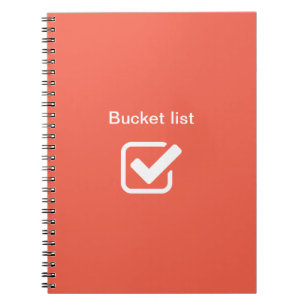 Bucket list - notebook