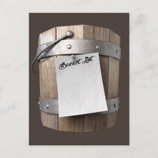 Bucket List Postcard