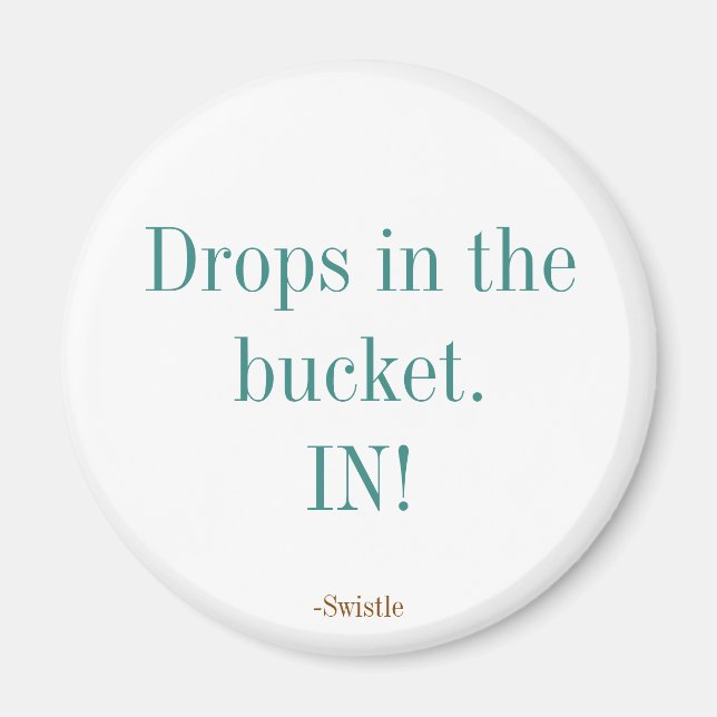 Bucket Magnet (Front)