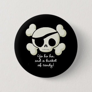 Bucket of Candy Pirate 6 Cm Round Badge