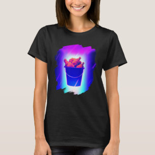 Bucket of Fried Chicken Funny Chicken Wing Drumsti T-Shirt