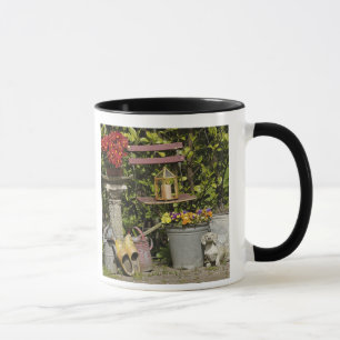 Buckets, shoes, and flowers, Zaanse Schans, Mug