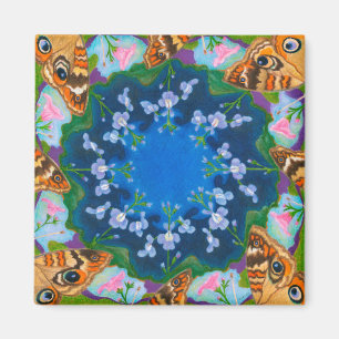 Buckeye Butterfly Refrigerator Magnet