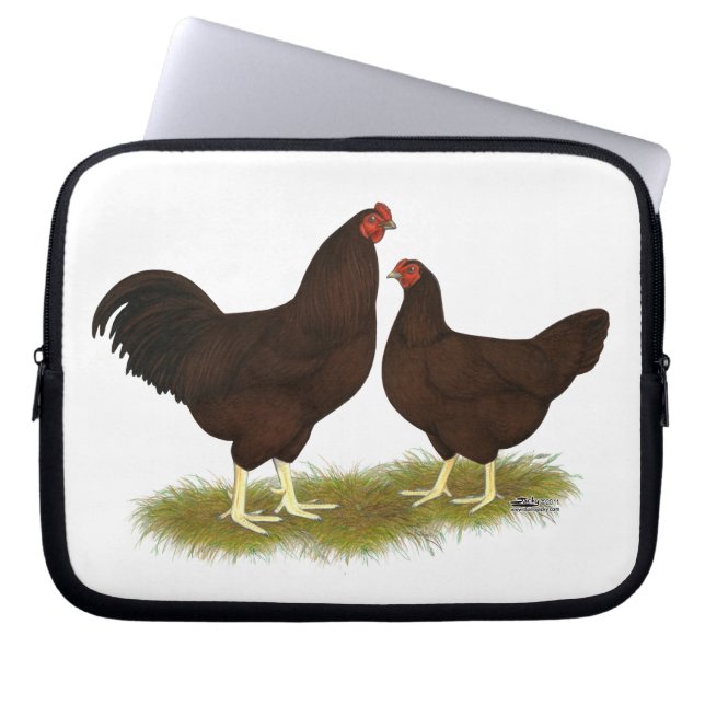 Buckeye Chickens Laptop Sleeve (Front)