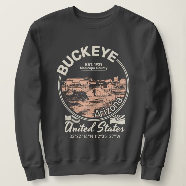 BUCKEYE CITY ARIZONA SWEATSHIRT (Design Front)