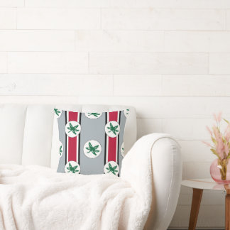 Buckeye Helmet Stripe  Cushion